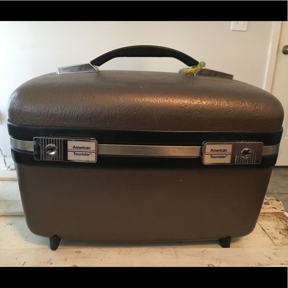 Vintage American Tourister Train Case
